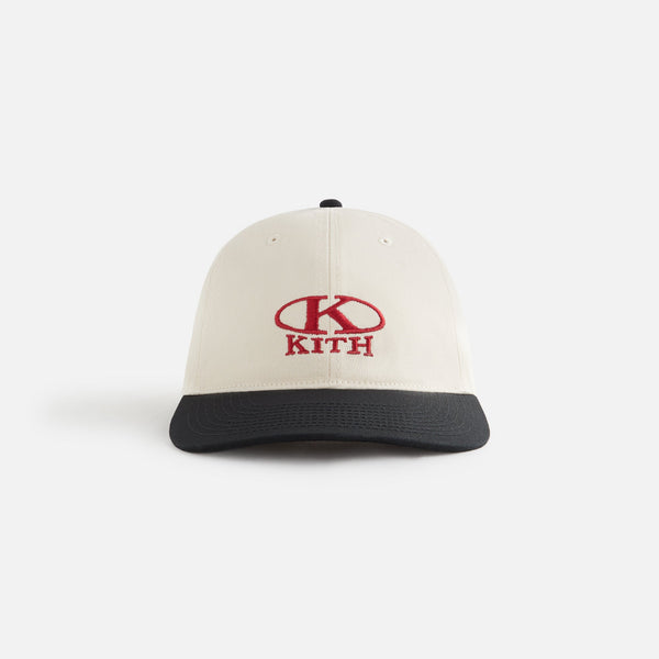Kith Women Ellipse Logo Twill Classic Cap - Sandrift – Kith
