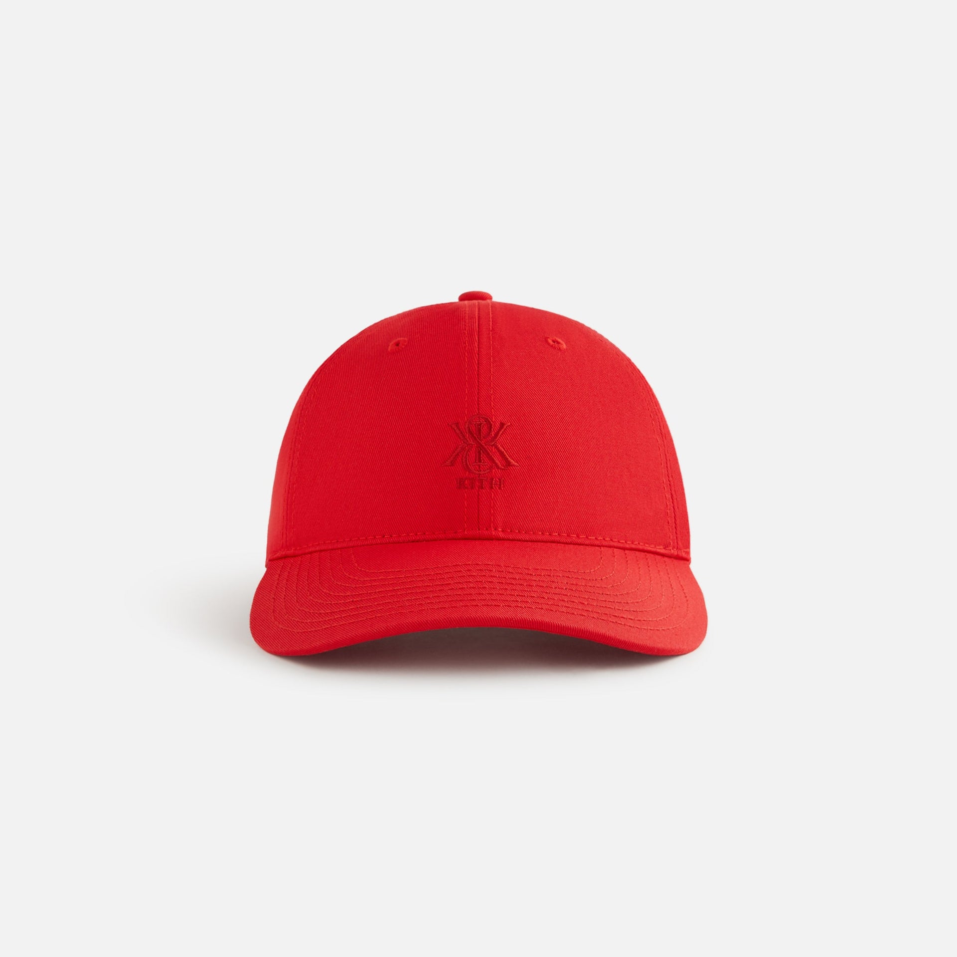 Kith Women Crest Embroidered Classic Cap - Cinnabar