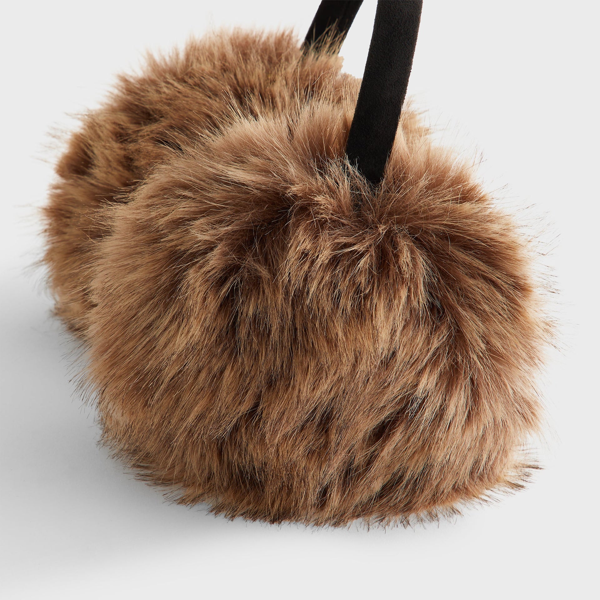 Kith Women Faux Fur Shaggy Ear Muff - Birch