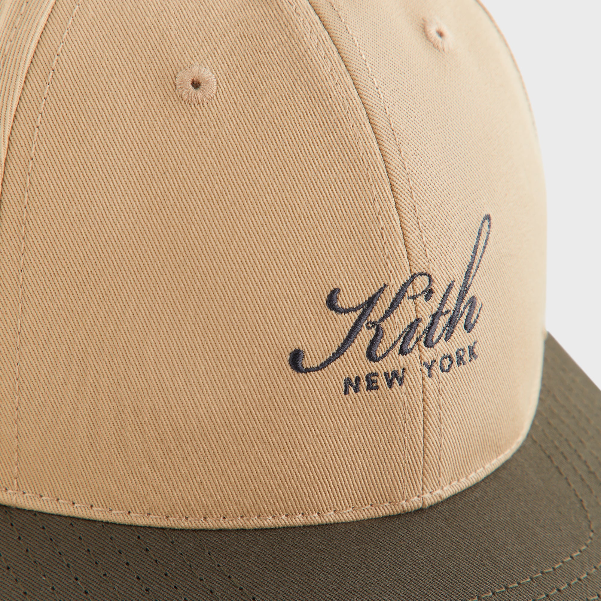 Kith Women Script New York Colorblock Classic Cap - Canvas – Kith