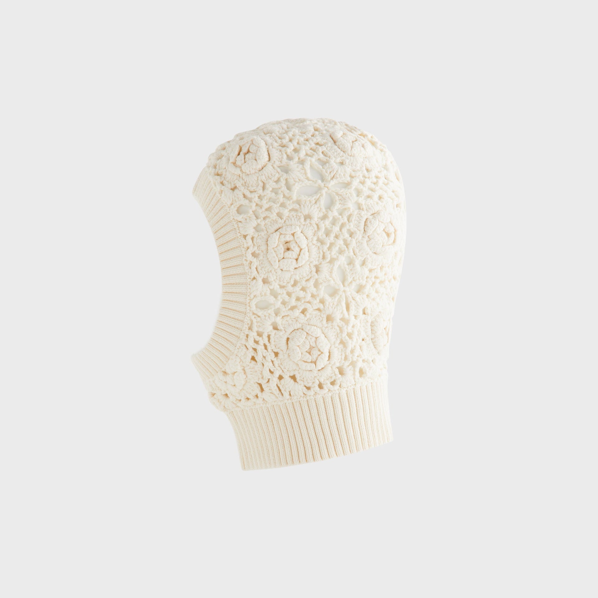 Lisa for Kith Women Lace Crochet Balaclava - Sandrift