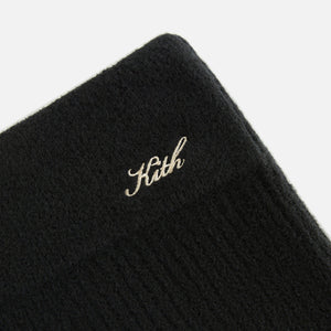 Kith Women Arys Plush Rib Mini Skirt - Black