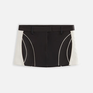 Kith Women Ren Leather Mini Skirt - Black