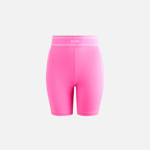 Kith Women Lana Biker Short - Ultra Pink