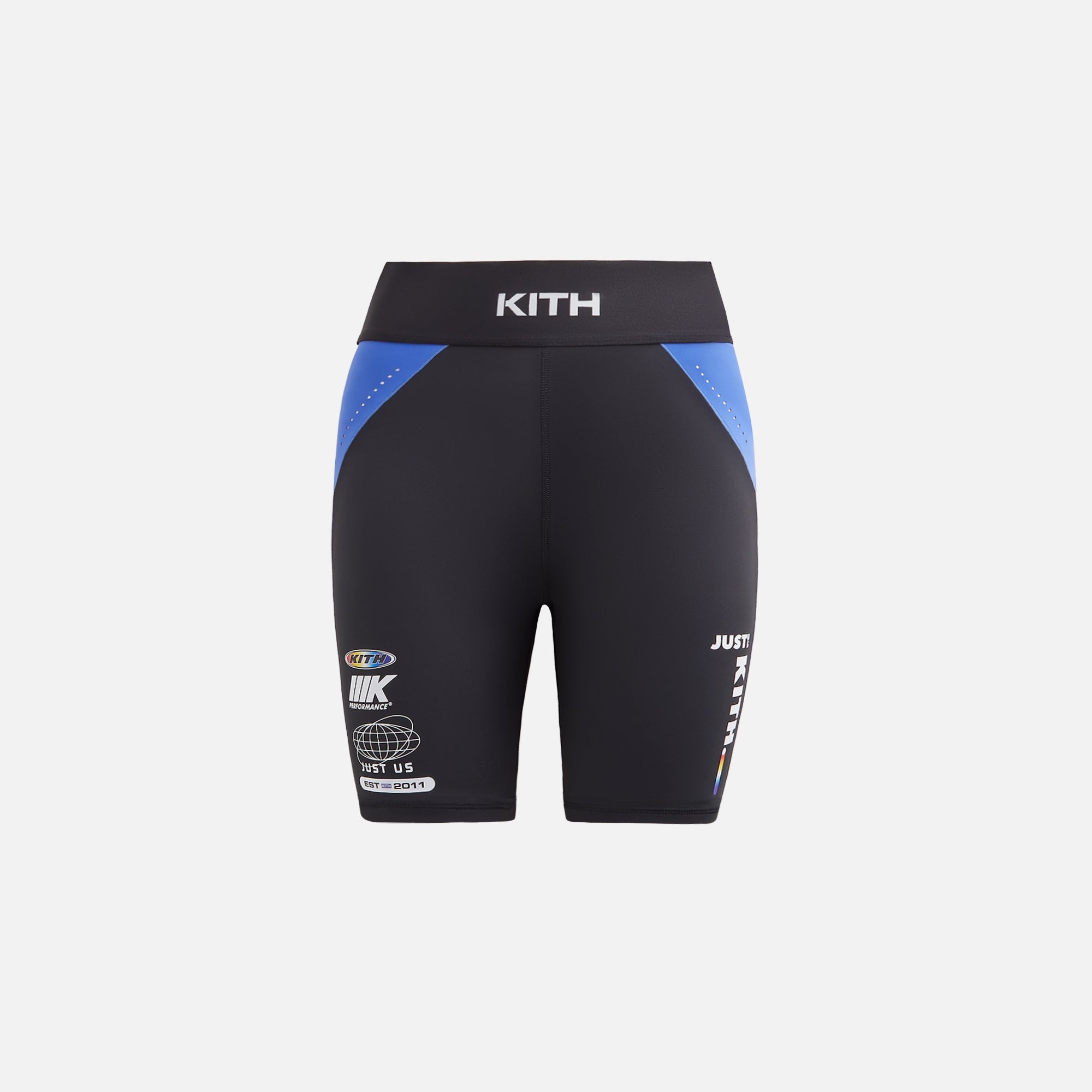 Kith Women Lana Panelled Biker Short Black Kith Europe