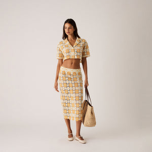 Kith Women Avani Lace Midi Skirt - Nano