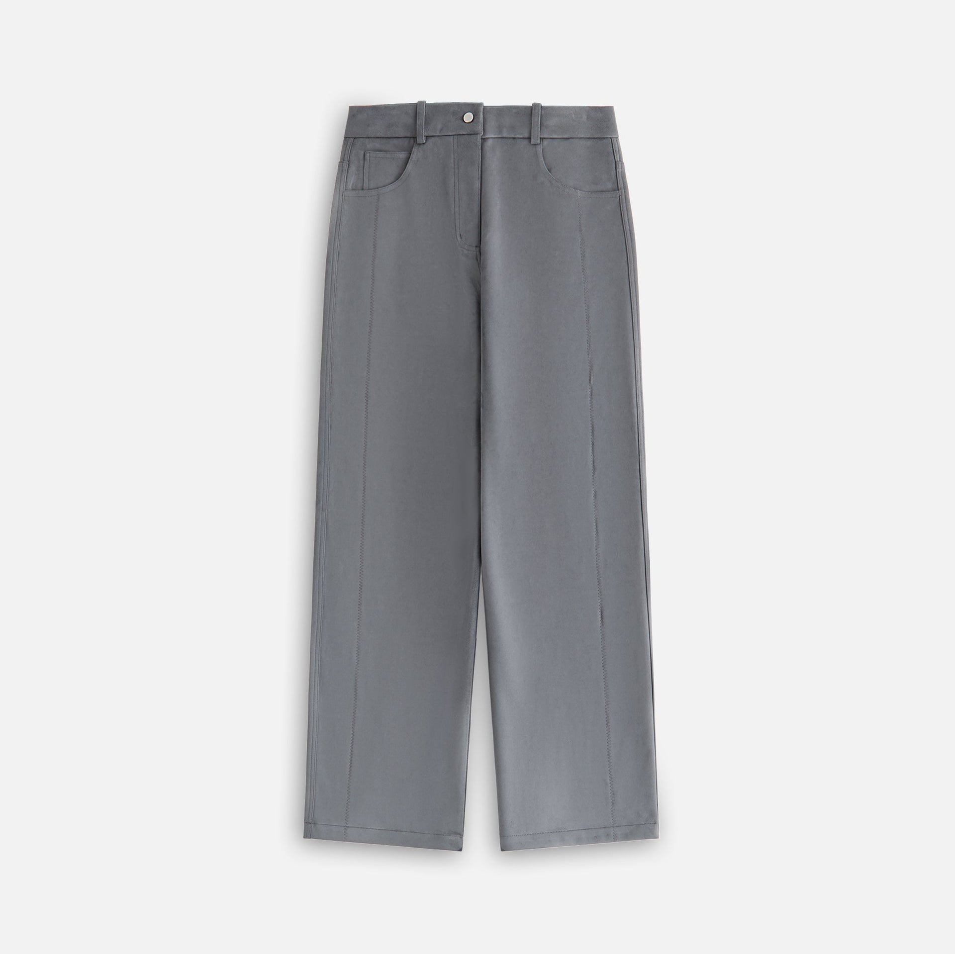 Kith Women Miren Microsuede Five Pocket Pant - Asteroid