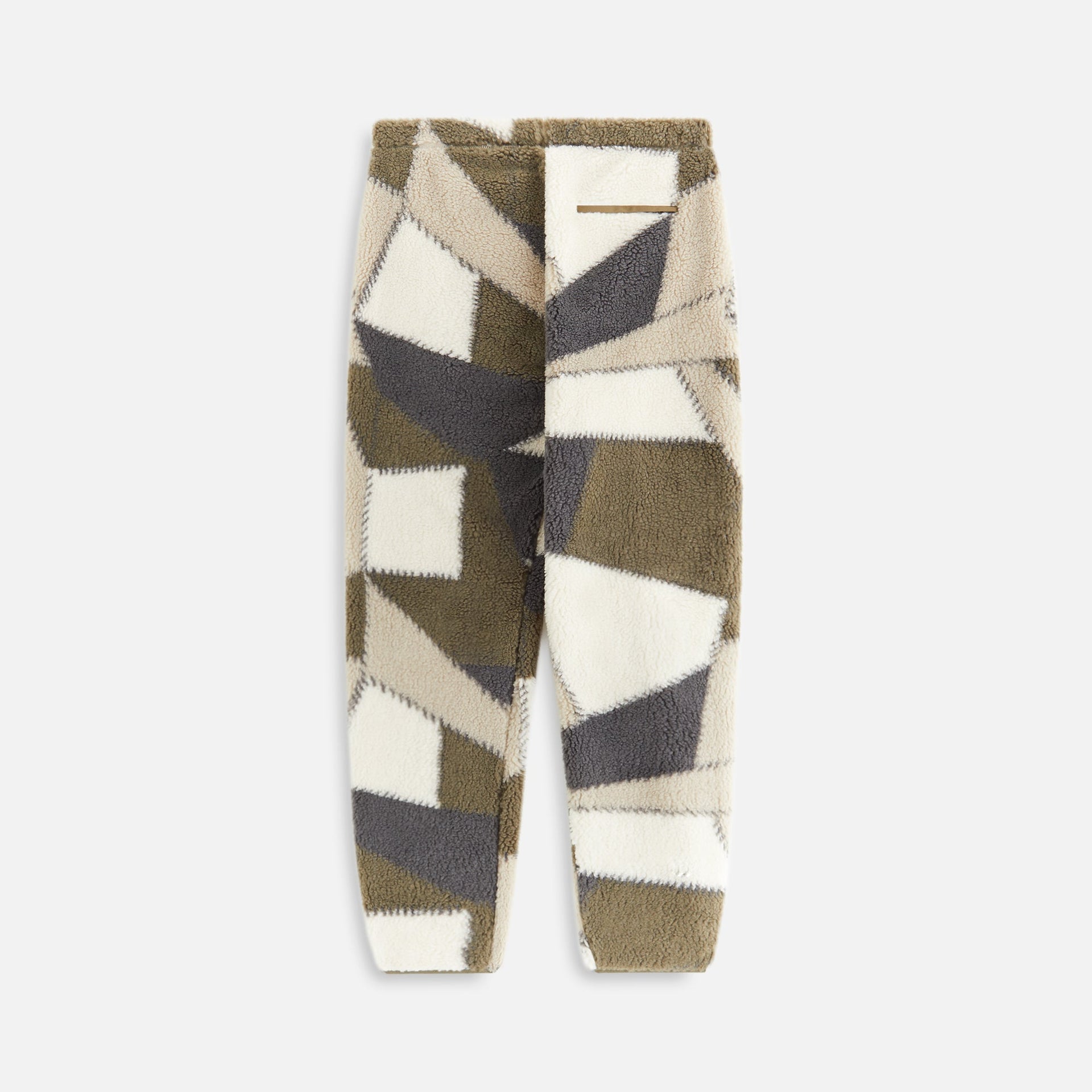 Kith Women Chelsea III Patchwork Fleece Jogger - Plaster