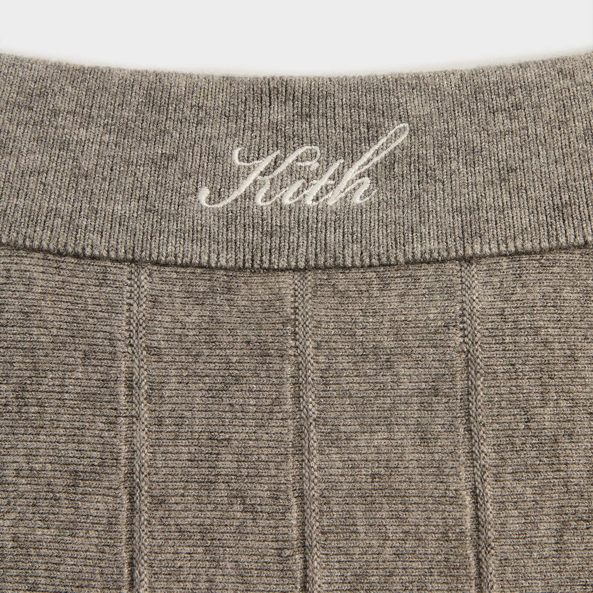 Kith Women Hana Pleated Sweater Skort - Graphite - PH