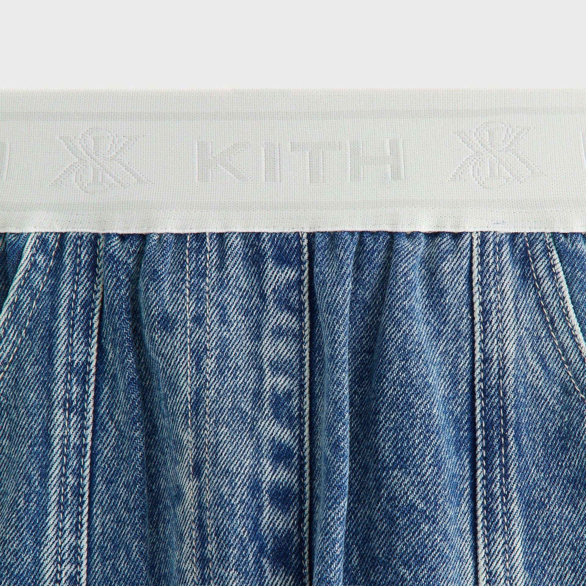 Kith Women Dana Logo Denim Pant - Luka Wash - PH