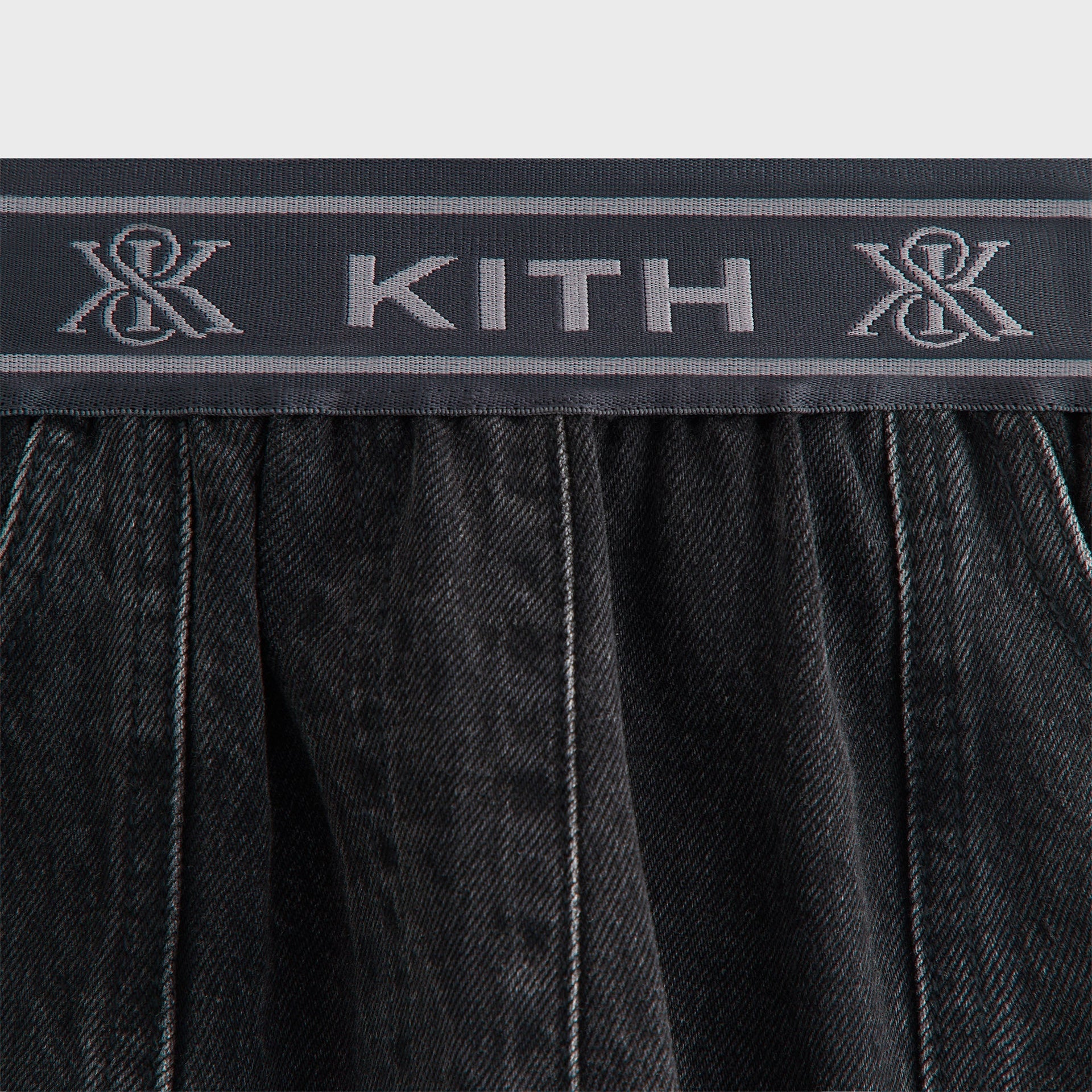 Kith Women Dana Logo Denim Pant - Xavier Wash - PH