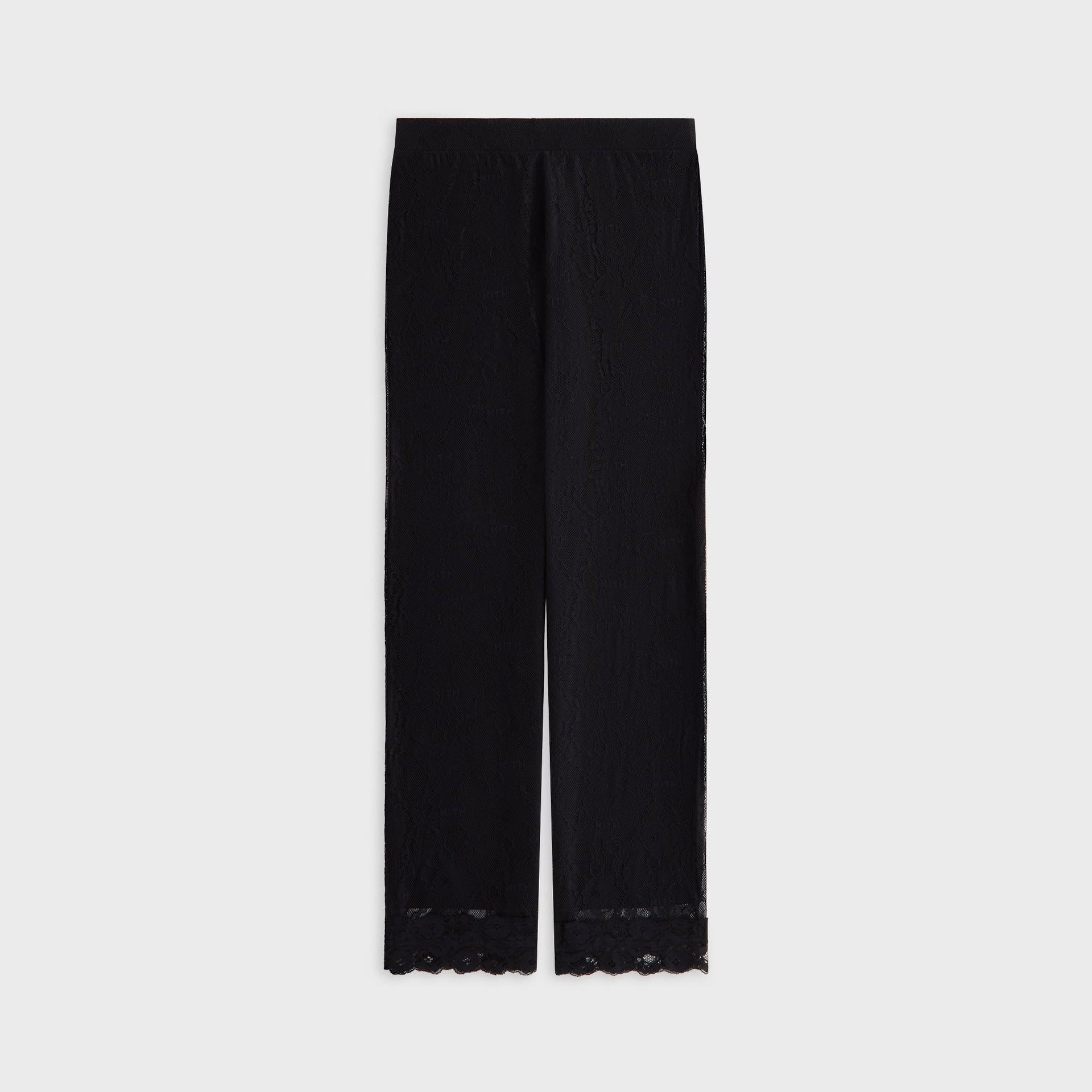Lisa for Kith Women Elise Lace Low Rise Pant - Black - PH