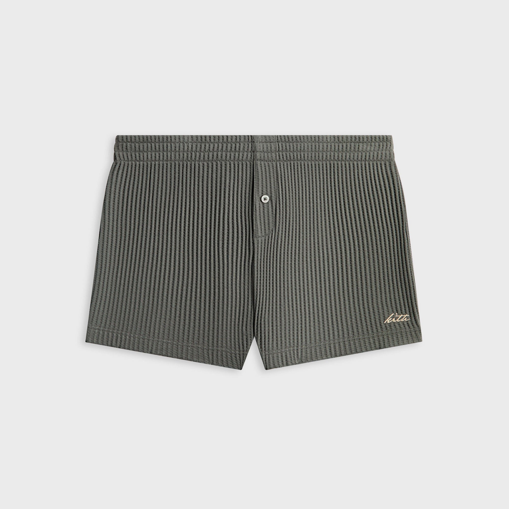 KITH ワッフル イージー ショートパンツ Kith Women Nilah Waffle Shorty - Island – Kith Europe