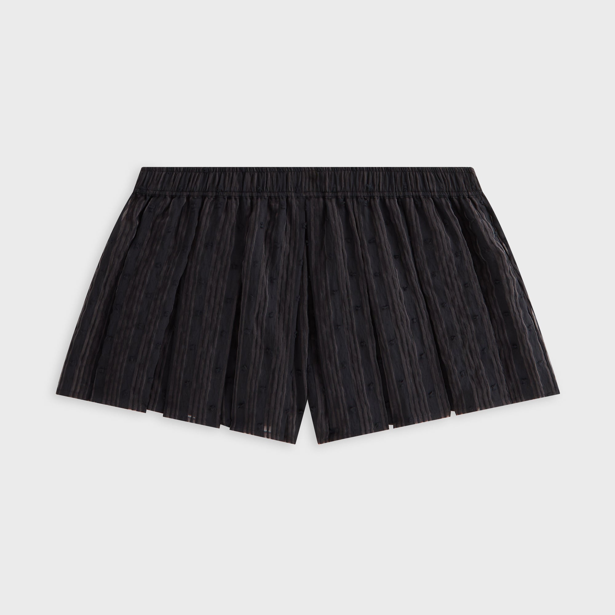 Kith Women Sashi Sheer Pleated Short - Black – Kith Europe