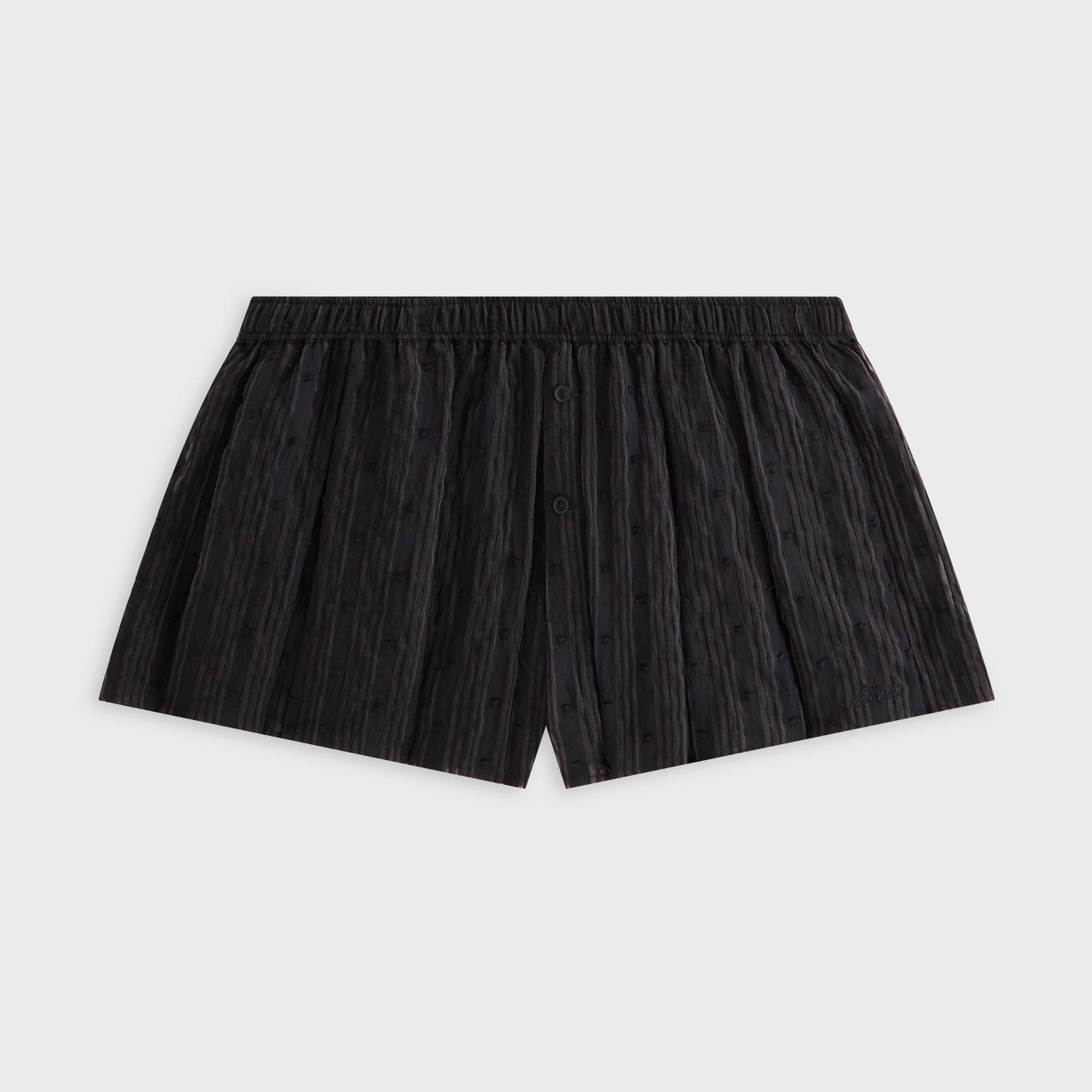 Kith Women Sashi Sheer Pleated Short - Black – Kith Europe