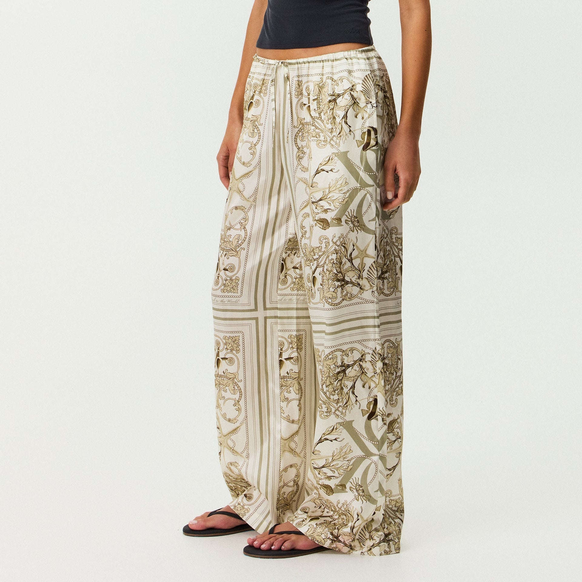 Kith Women Michi Atlantis Drawstring Pant - Sandrift