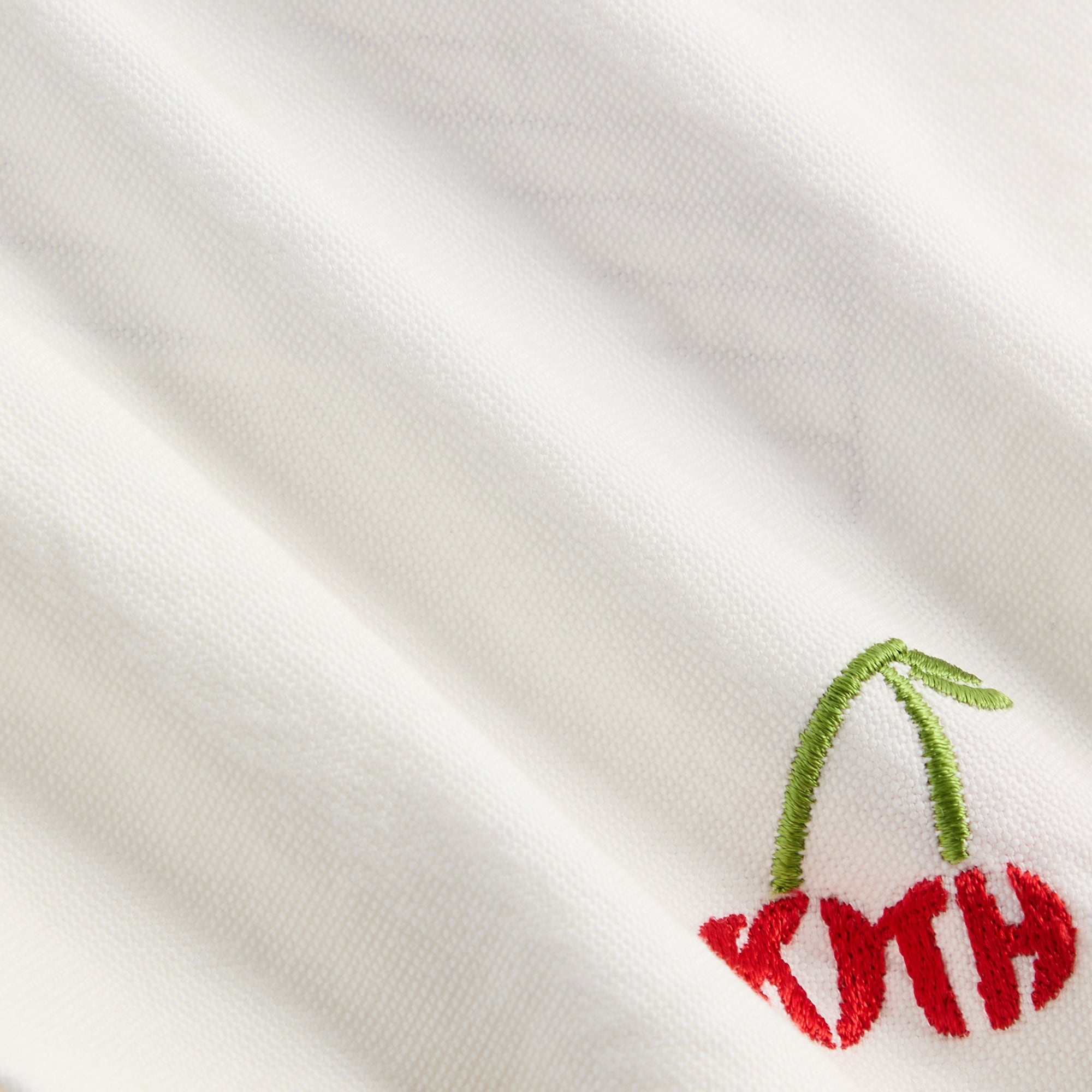 Kith Women Esbe Cherry Oxford Micro Short - White – Kith Europe