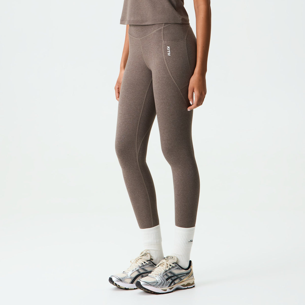 Kith Women Studio 7/8 Leggings - Cedarwood Heather