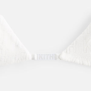 Kith Women Talia II Monogram Towel Tie Top - White PH