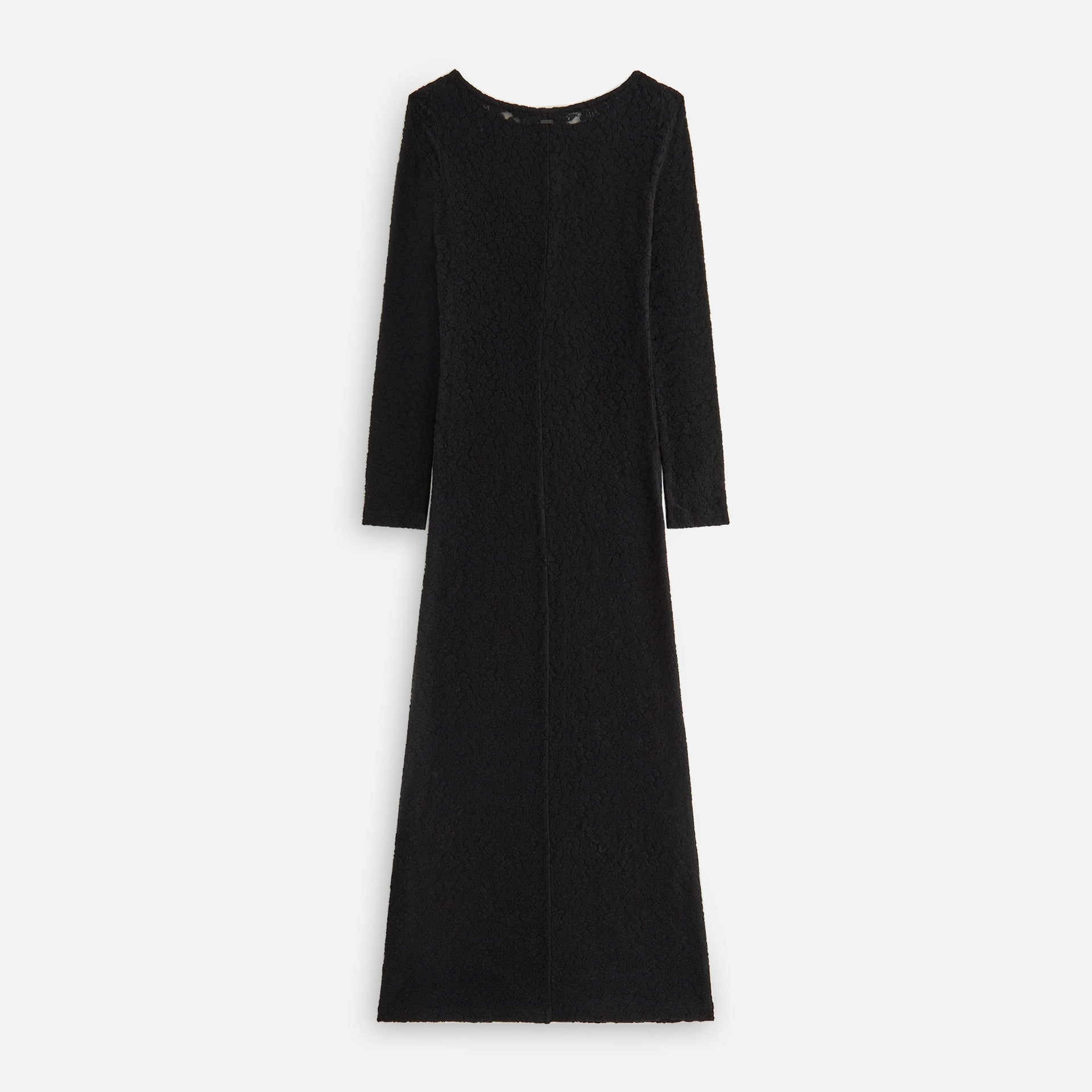 Kith Women Bailey Plush Lace Maxi Dress - Black