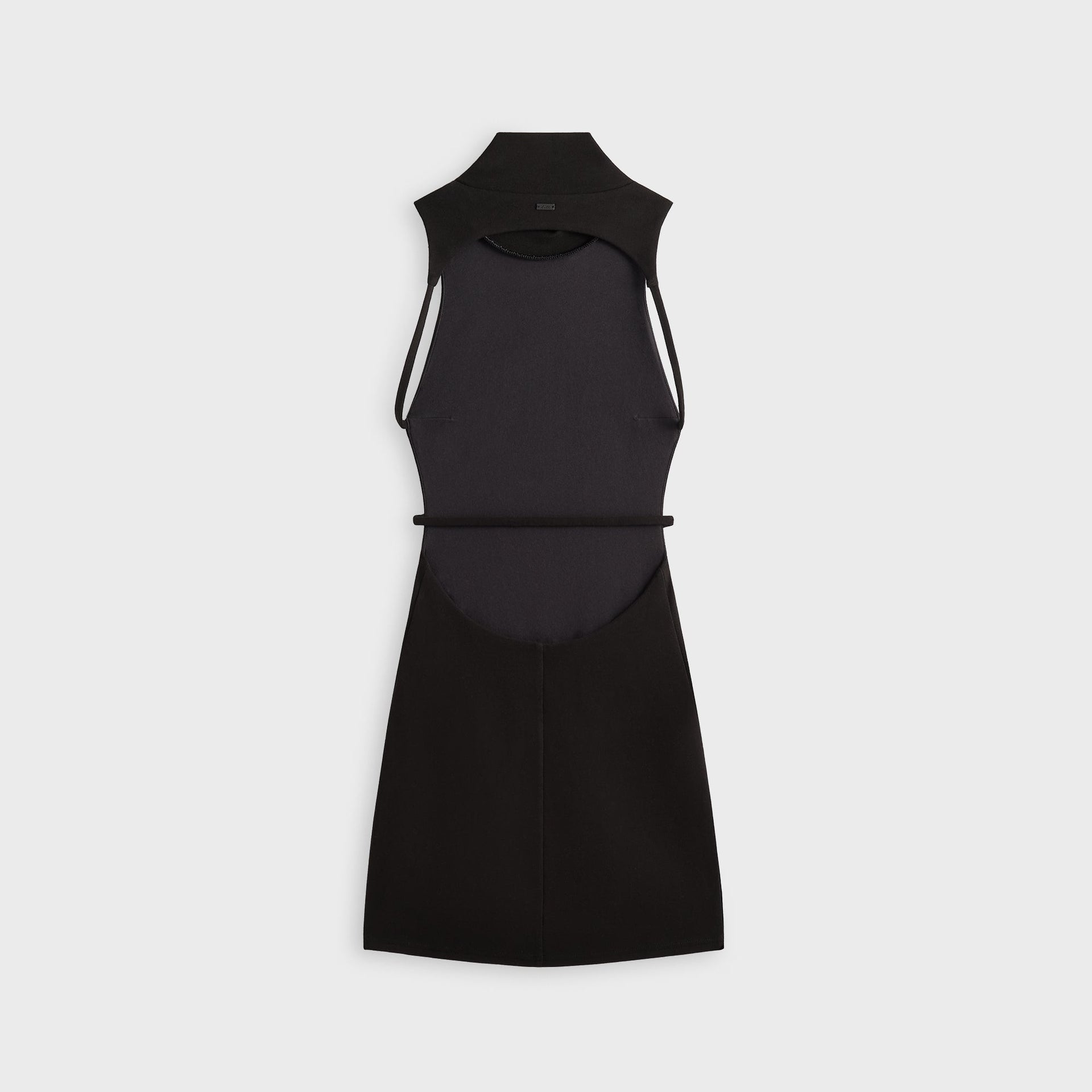Lisa for Kith Women Nina Backless Mini Dress - Black Kith Europe Lisa for Kith Women Nina Backless Mini Dress - Black Kith Europe