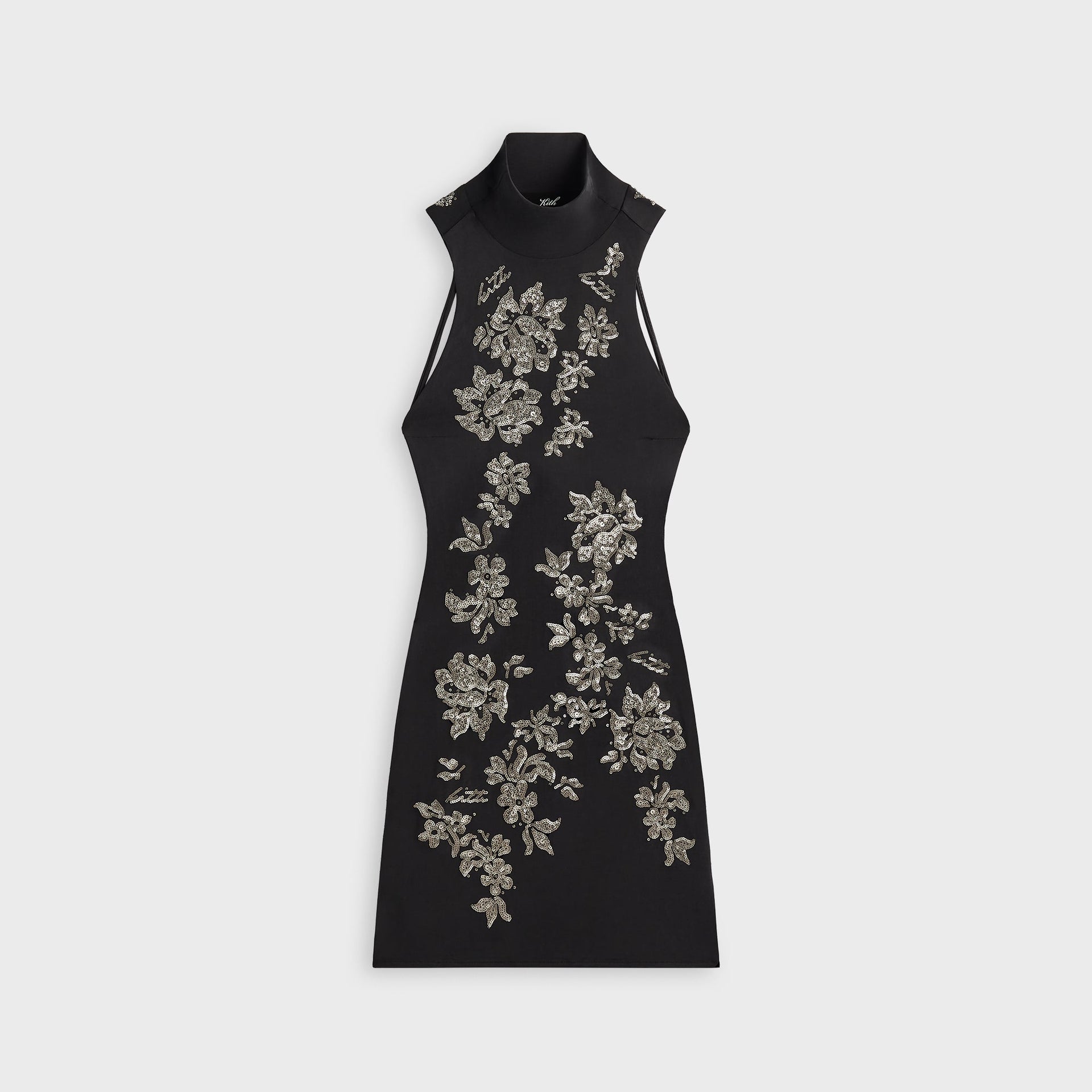 Lisa for Kith Women Nina Embellished Backless Mini Dress - Black Kith Europe Lisa for Kith Women Nina Embellished Backless Mini Dress - Black Kith Europe