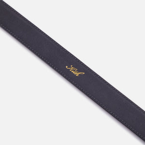 Kith Women Curved Buckle Kith Monogram Dress Belt - Black