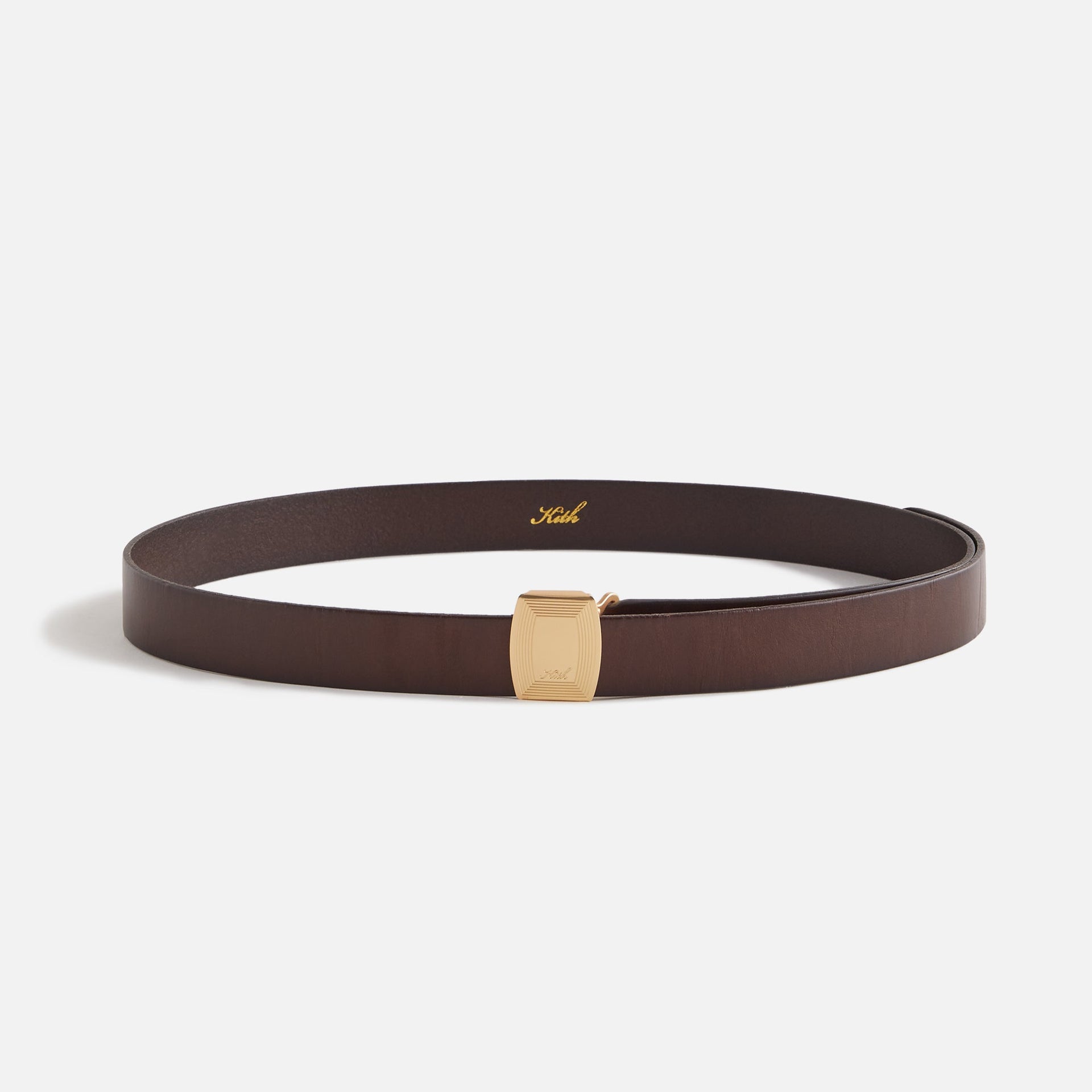 Kith Women Plaque Leather Belt - Zoom