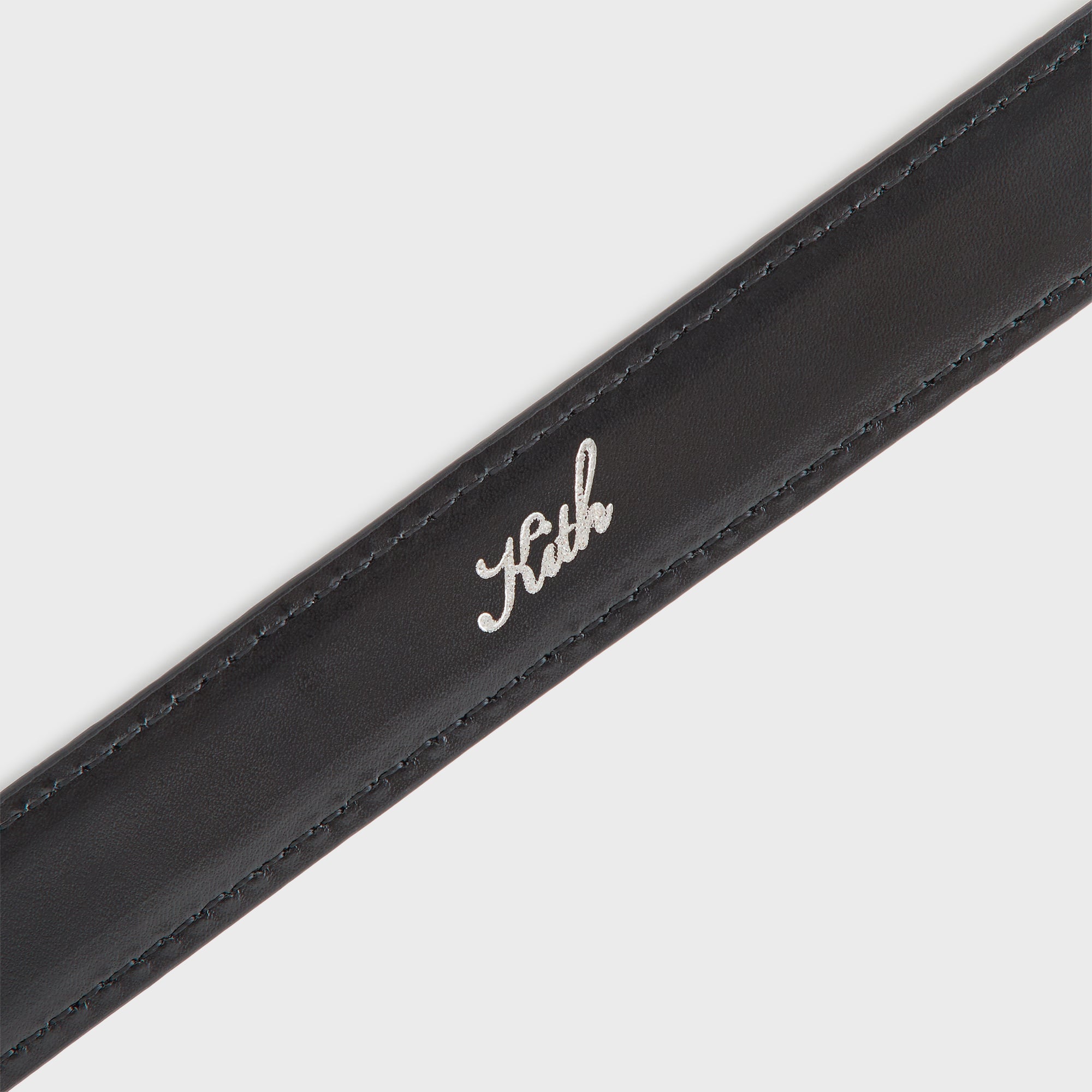 Kith Women Monogram Debossed Suede Belt - Black – Kith Europe