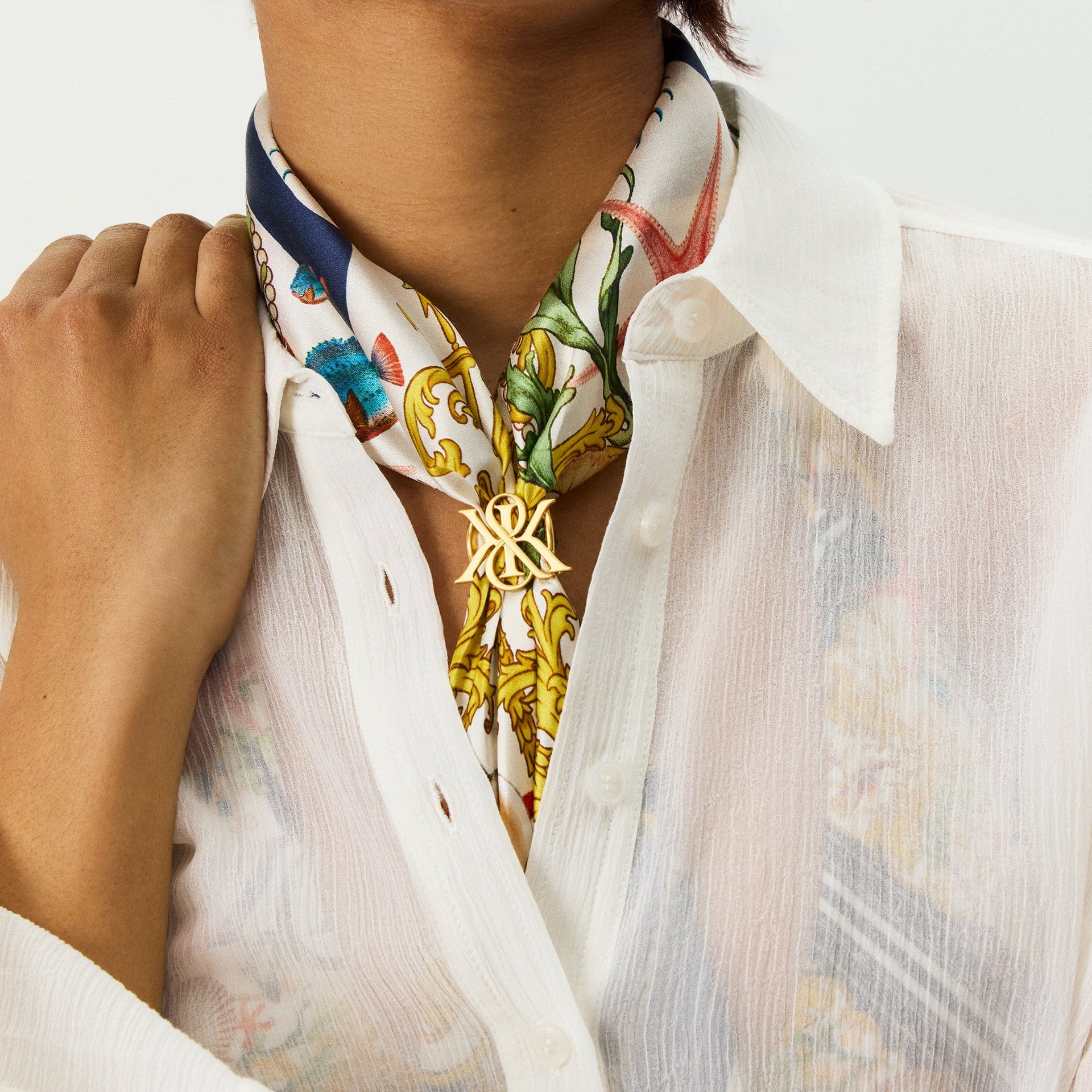 Kith Women Convertible Scarf Top - Nocturnal