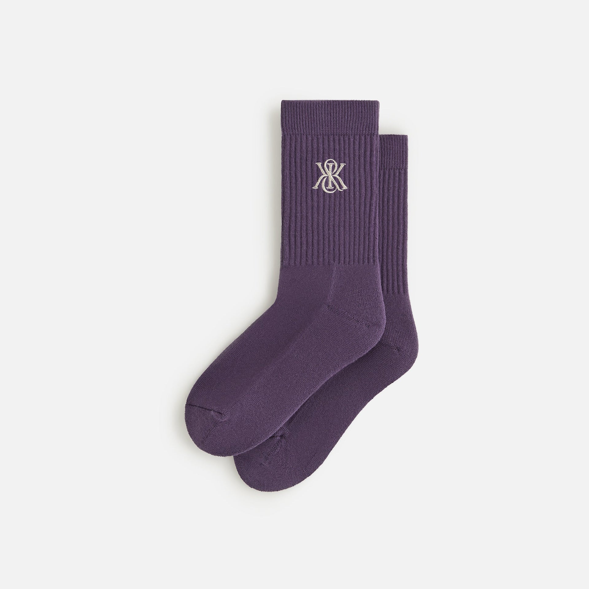 Kith Women Crest Crew Sock - Nightshade