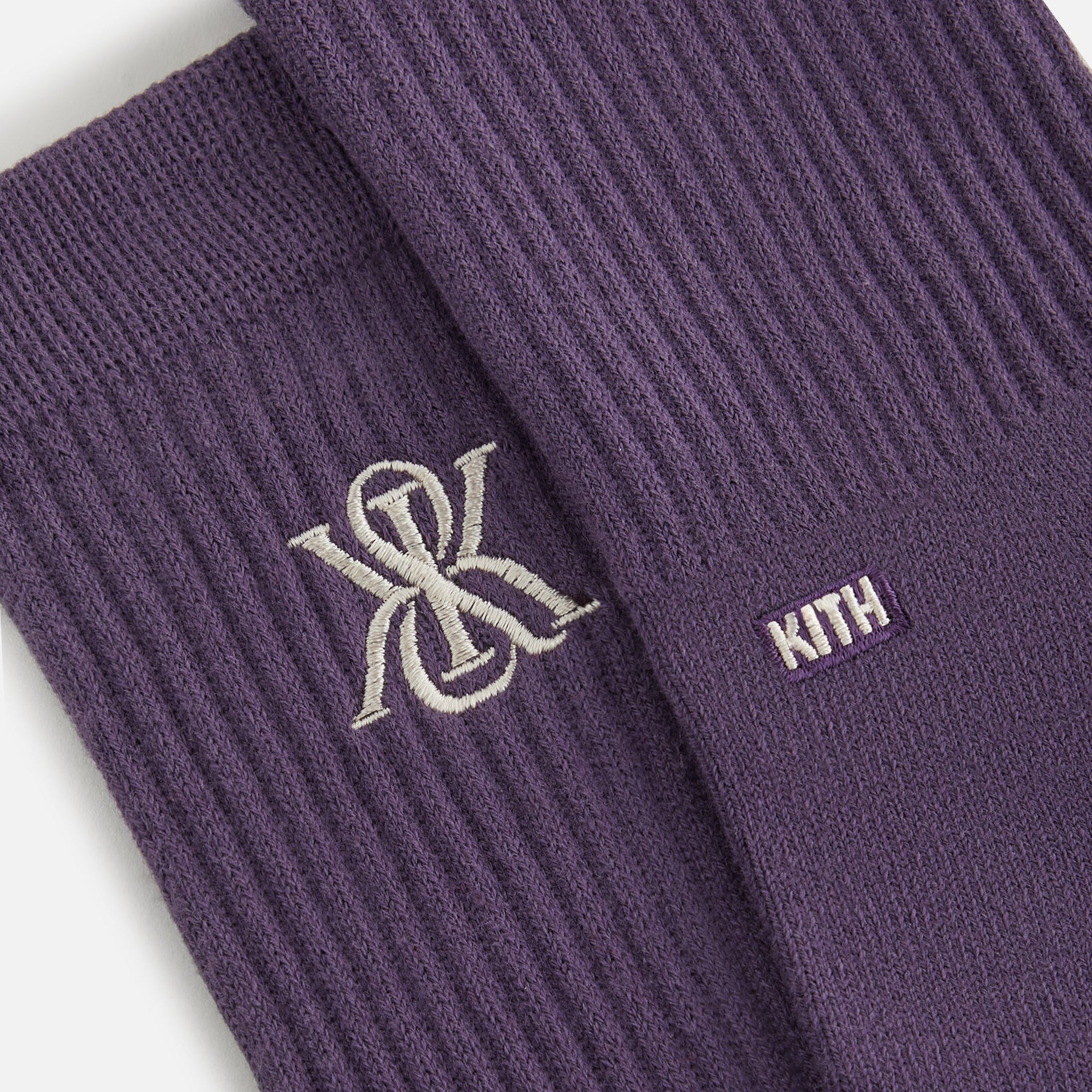 Kith Women Crest Crew Sock - Nightshade