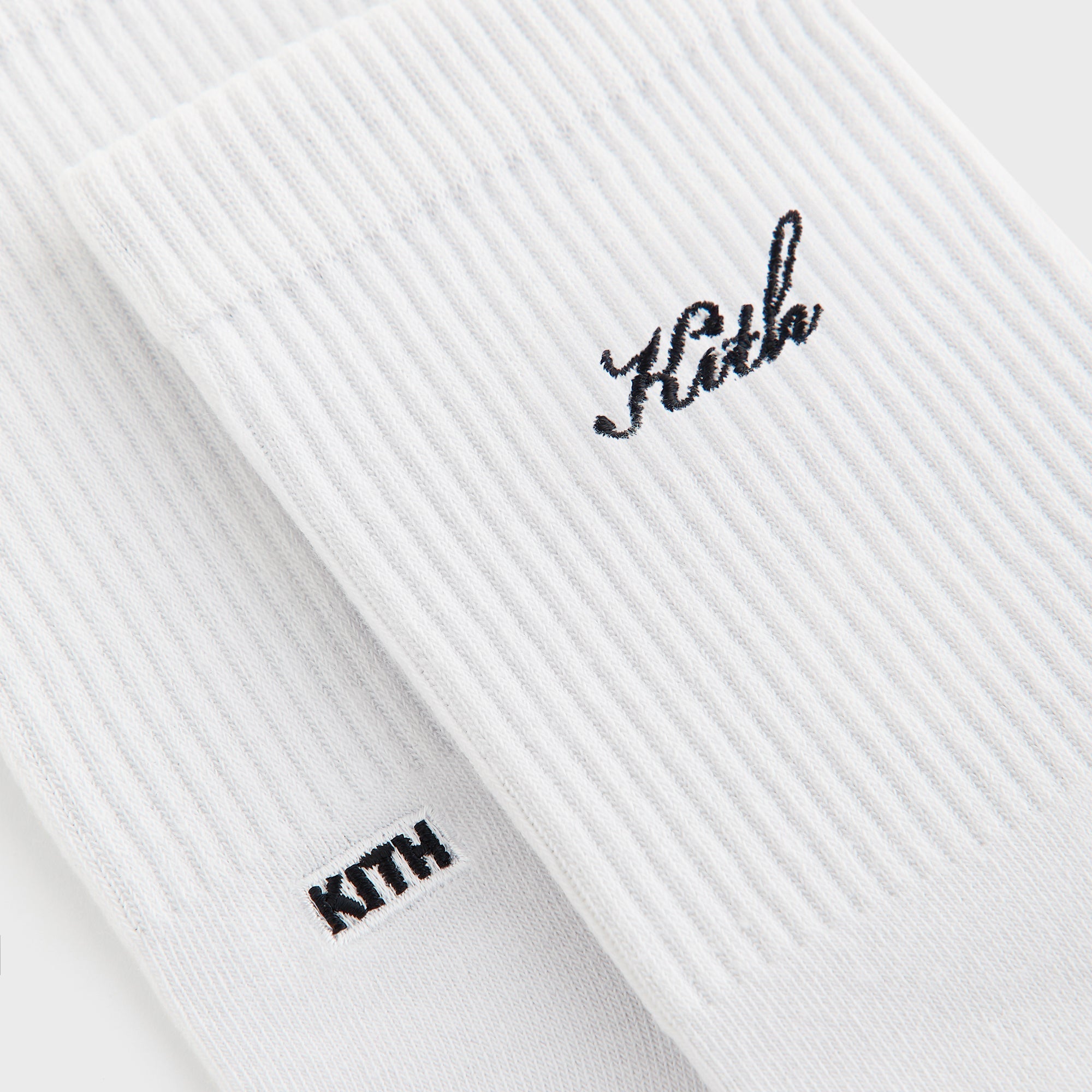 Kith Women 3-Pack Lightweight Cotton Classic Crew Socks - Multi