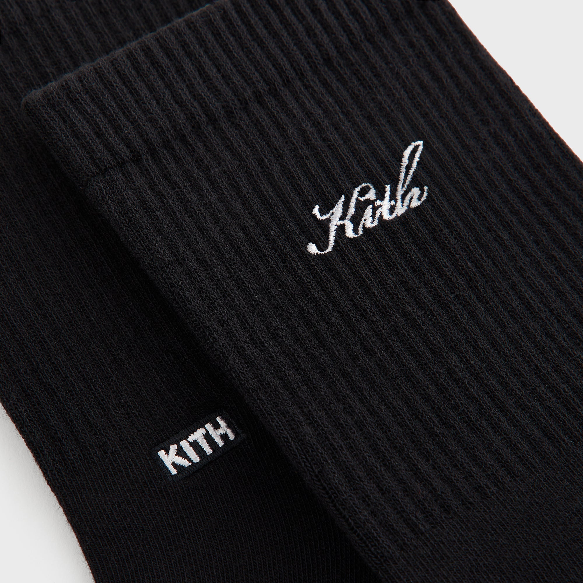 Kith Women 3-Pack Lightweight Cotton Classic Crew Socks - Multi