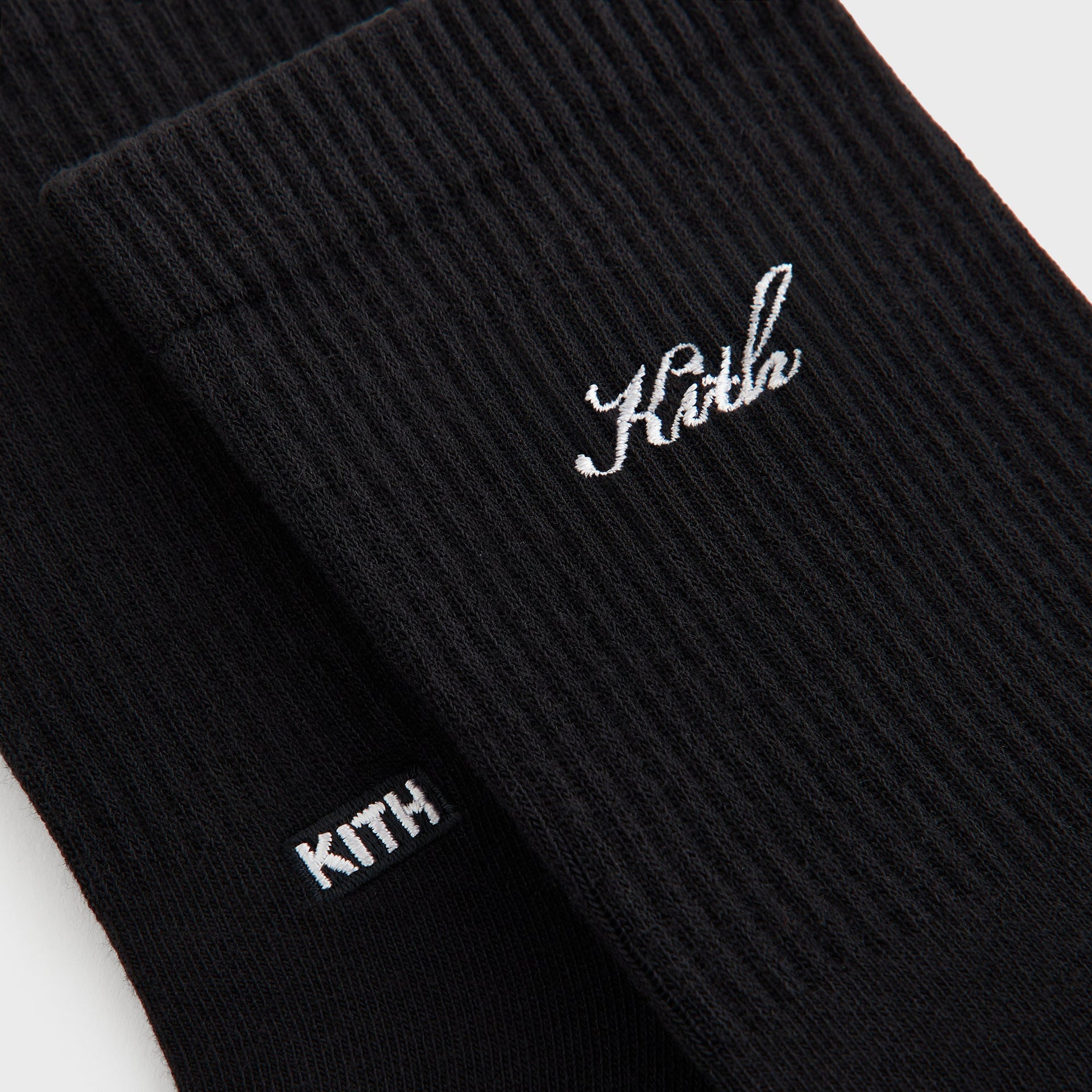 Kith Women 3-Pack Lightweight Cotton Classic Crew Socks - Multi