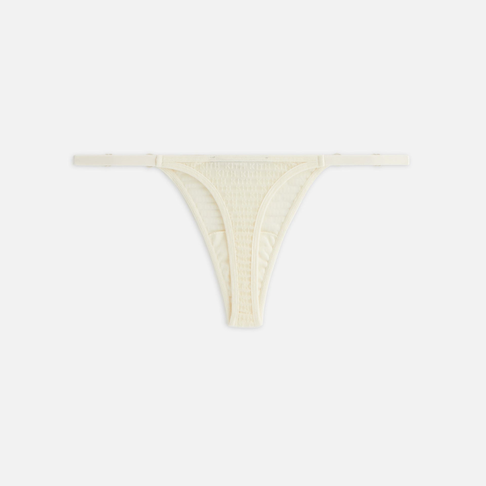 Kith Women Mesh Adjustable Thong - Muslin