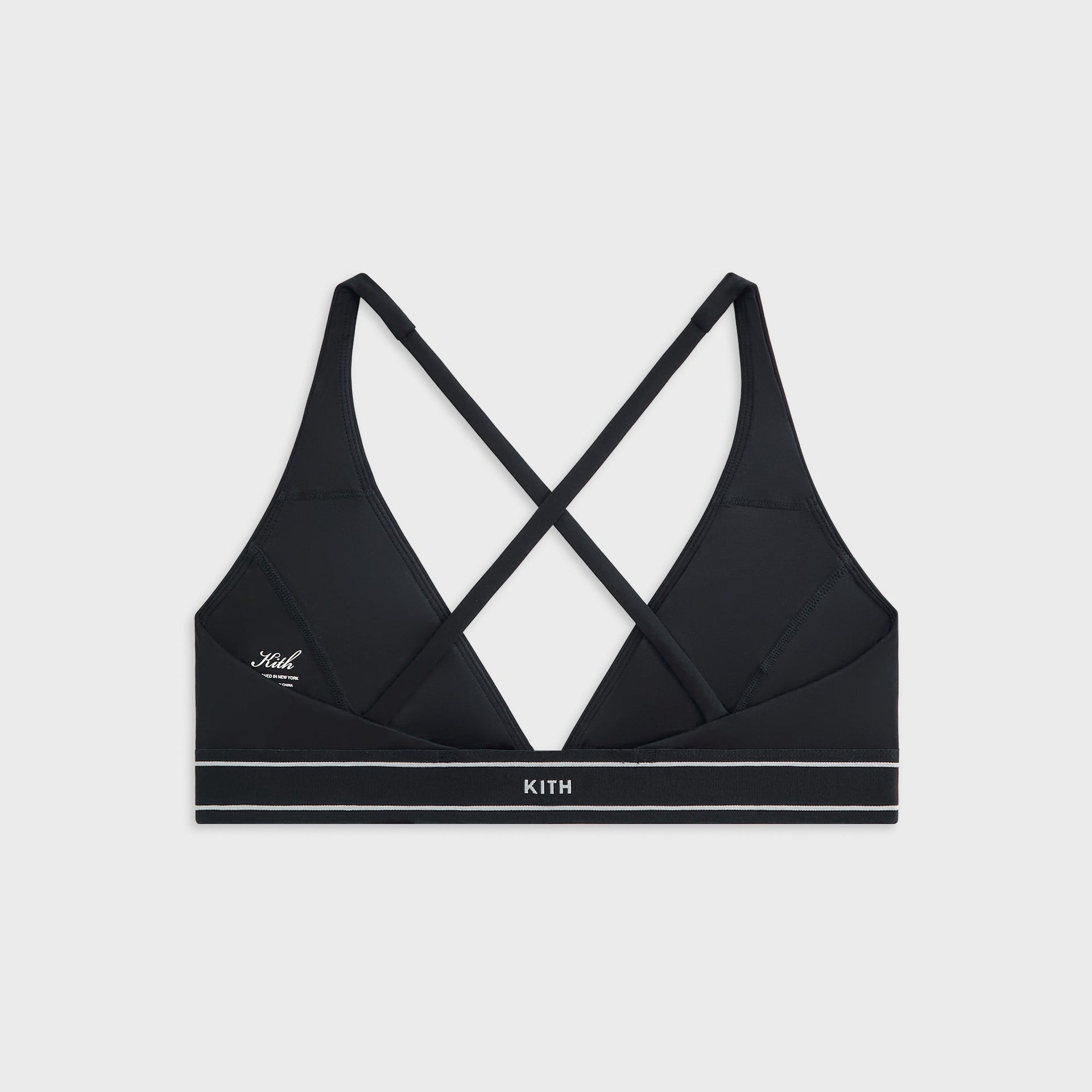 Kith Women Cay Plunge Active Bra - Black - PH