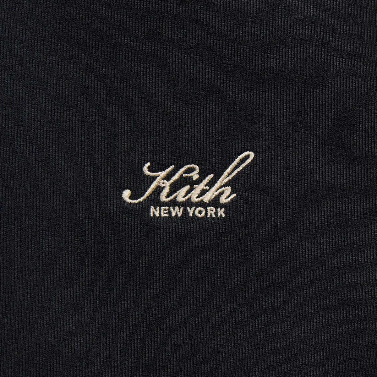 Kith Women Davin Cropped Track Zip Jacket - Black