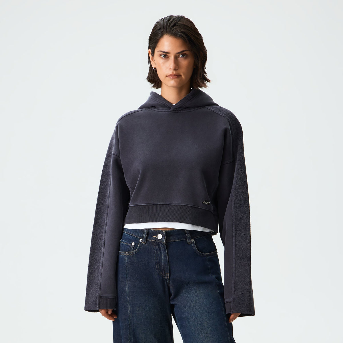Kith Women Elvina Paneled Hoodie - Black