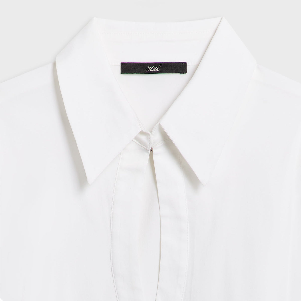 Kith Women Camilla Plunge Shirt - White
