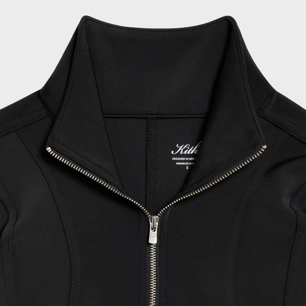 Kith Women Nabi Curved Seam Long Sleeve - Black