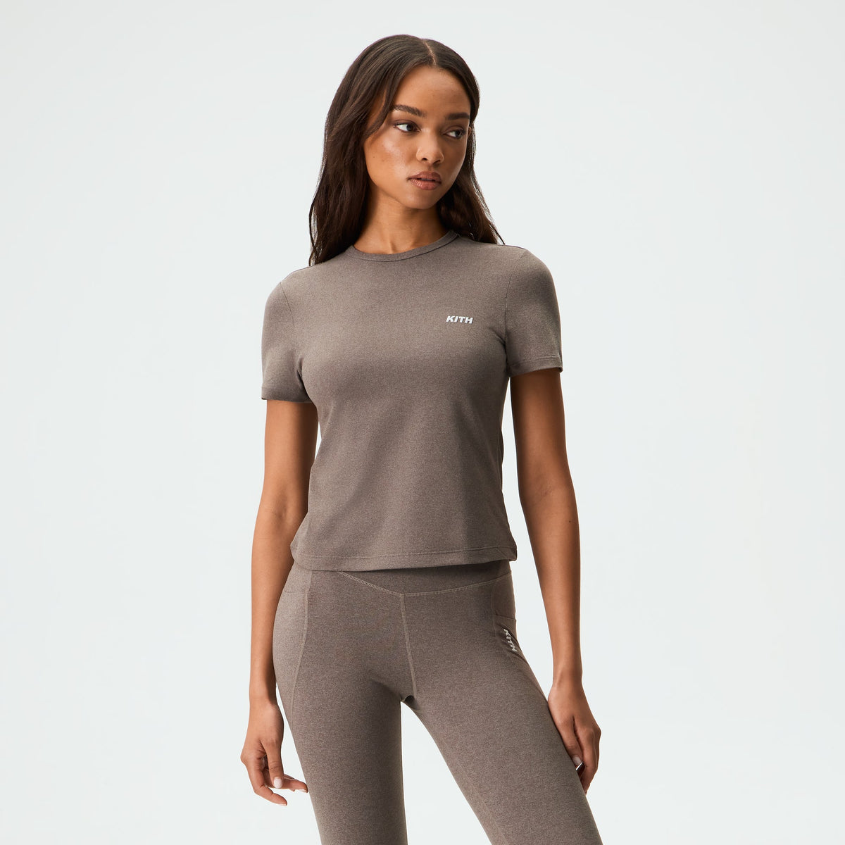 Kith Women Studio Mulberry IV Tee - Cedarwood Heather
