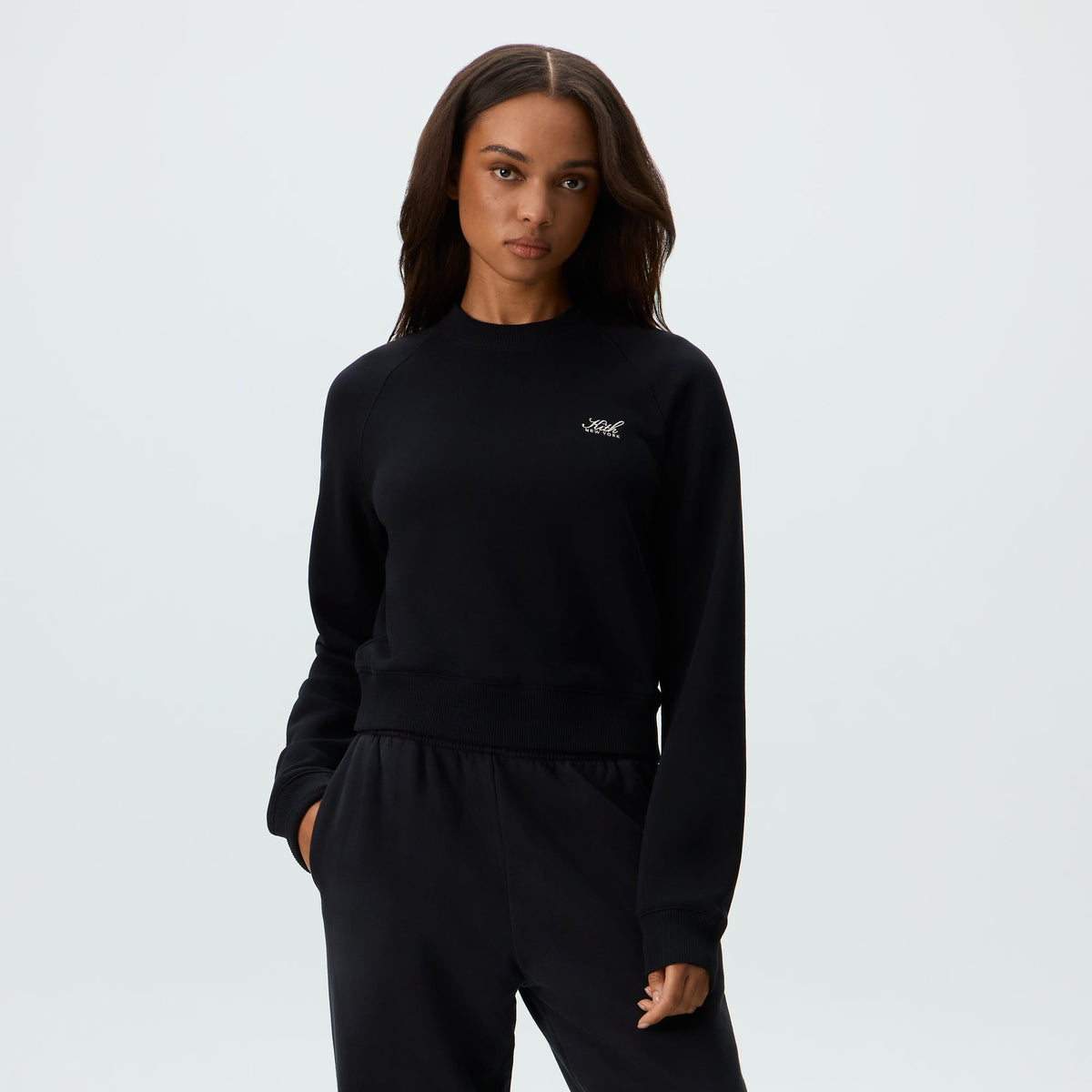 Kith Women Reese Crewneck - Black