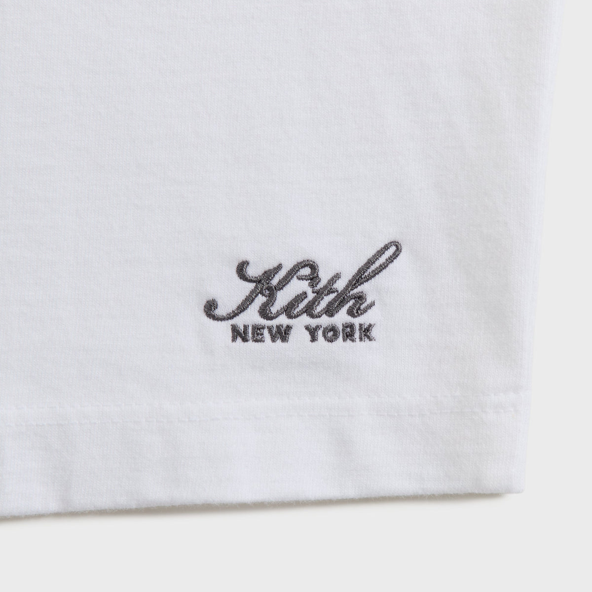 Kith Women Shrunken Jay Long Sleeve Tee - White