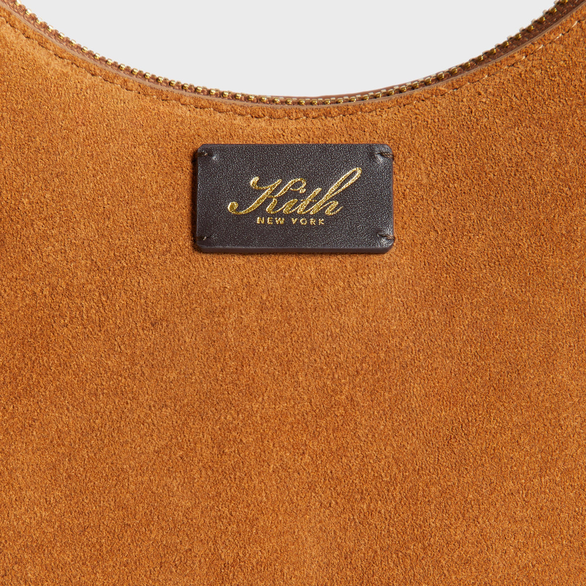 Kith Women Imana Suede Mix Crescent Shoulder Bag - Argil
