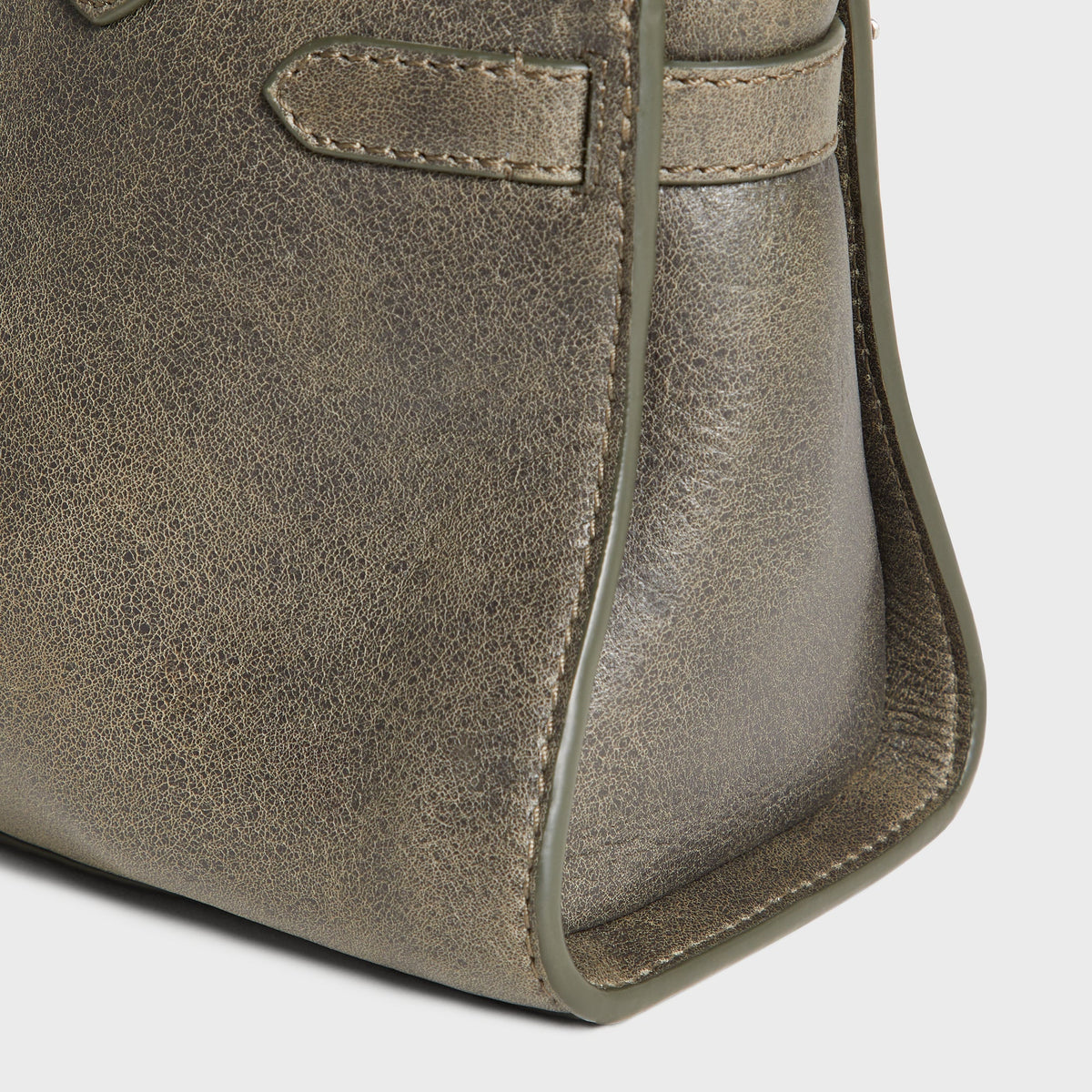 Kith Women Rena Distressed Leather Shoulder Bag - Burnt - PH