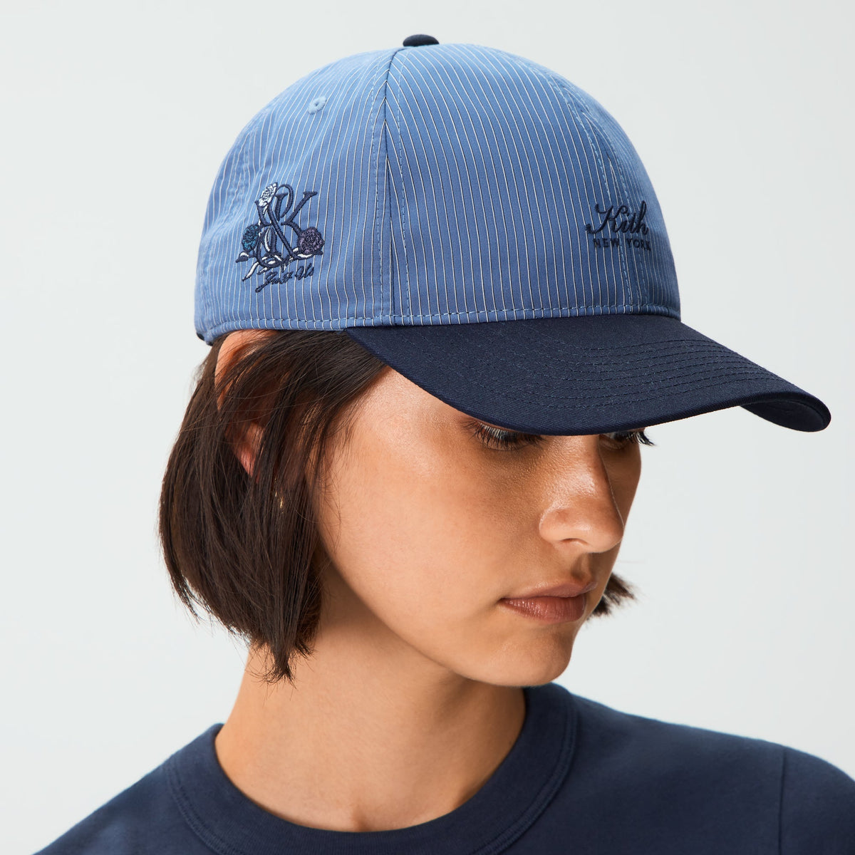 Kith Women Stripe Kith Script Classic Cap - Placid - PH