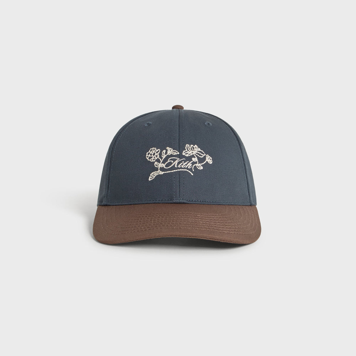 Kith Women Two Tone Cotton Twill Kith Floral Classic Cap - Nocturnal
