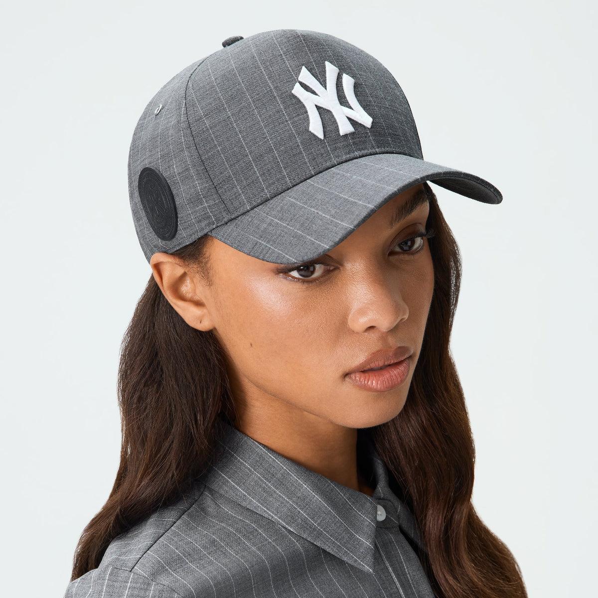 Kith Women & '47 for the New York Yankees Striped Suiting DT Cap - Quilt - PH