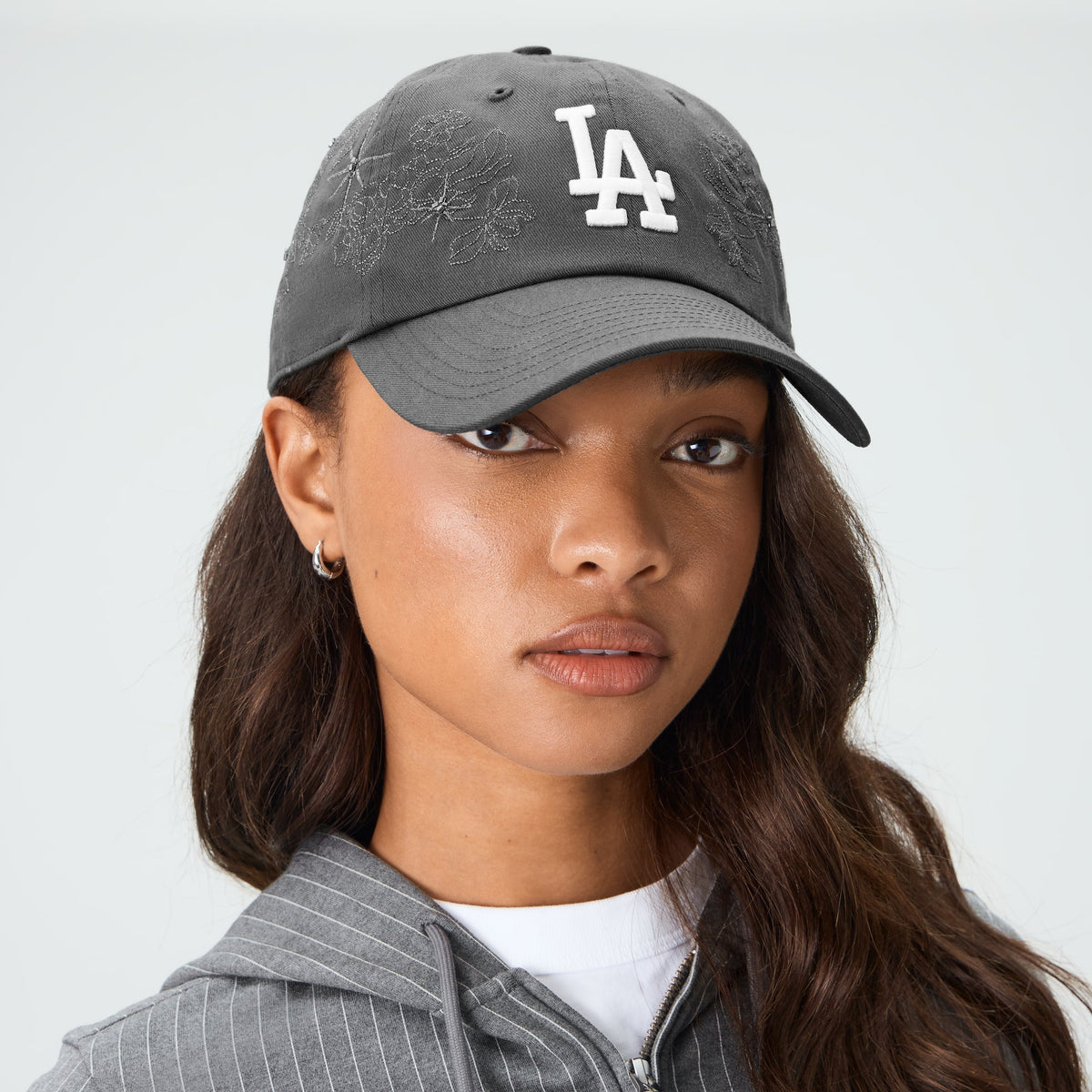Kith Women & '47 for the Los Angeles Dodgers Clean Up Classic Cap - Overcast